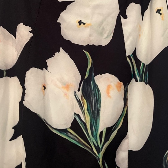 Floral Strapless Dress - Picture 2 of 5